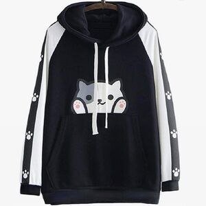PAW-SOME CAT Cosplay Pullover Hoodie Sweatshirt - SIZE MEDIUM